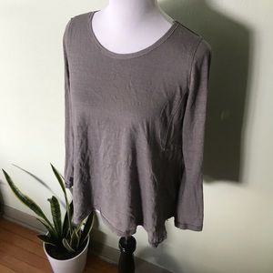 Anthropologie Flirty Long Sleeve Top